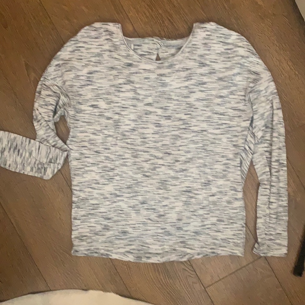 Lululemon Open Back Long Sleeve Tee